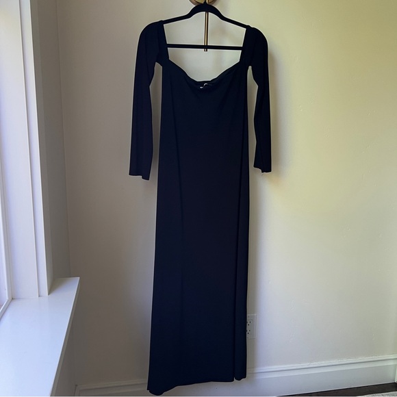 ZARA Long Sleeve Off-The-Shoulder Dress - Picture 5 of 6